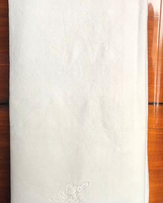 Asciugamano vintage in tela di canapa