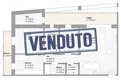 Appartamento di 158 m² con 4 locali e box auto dop