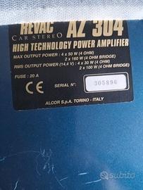 amplificatore auto 