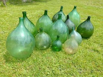 Damigiane di vetro