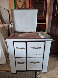 STUFA CUCINA A LEGNA LA SOVRANA VINTAGE