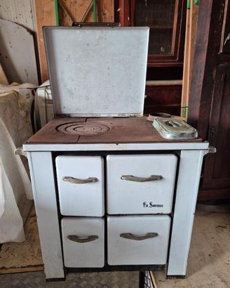 STUFA CUCINA A LEGNA LA SOVRANA VINTAGE