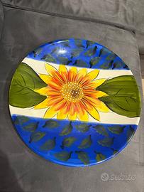 Piatto da Parete/ Centrotavola con Girasole 🌻