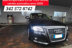A3 2.0 TDI 170CV STRONIC ANNO 2009 euro 5