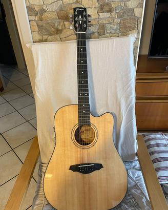 Chitarra acustica amplificata