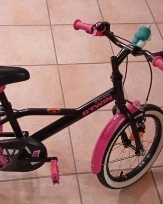 Bici bambnina btwin 16' 4-6 anni