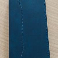 cover pelle blu cell samsung galaxy j6 plus nuova