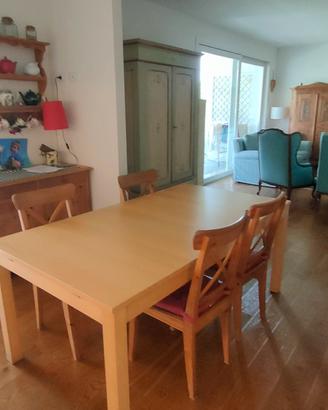 tavolo Ikea con 4 sedie