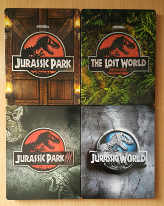 Jurassic Park - Jurassic World film Blu-Ray ita