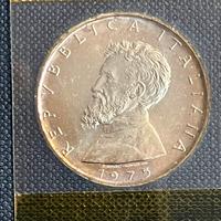 500 Lire in Argento  1975 Michelangelo Buonarroti
