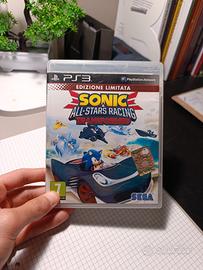 Sonic All Stare Racing Transformed PS3 - Limitato