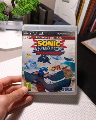 Sonic All Stare Racing Transformed PS3 - Limitato