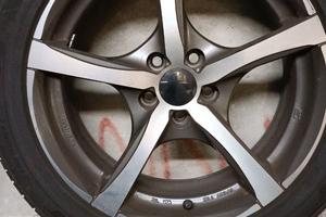 Cerchi msw 17'' con gomme nuove 215/50 r17