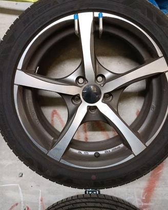 Cerchi msw 17'' con gomme nuove 215/50 r17