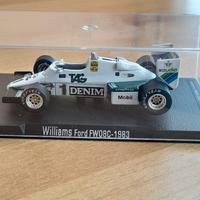 MODELLINO F1 1.43 RBA WILLIAMS FORD FW08C 1983