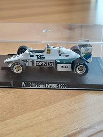 MODELLINO F1 1.43 RBA WILLIAMS FORD FW08C 1983