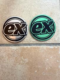 2 medaglie ex verde e grigia