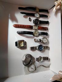 Lotto 11 orologi meccanici vintage – 