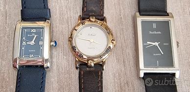 TRIS OROLOGI QUARZO RENATO BALESTRA + 2 VINTAGE