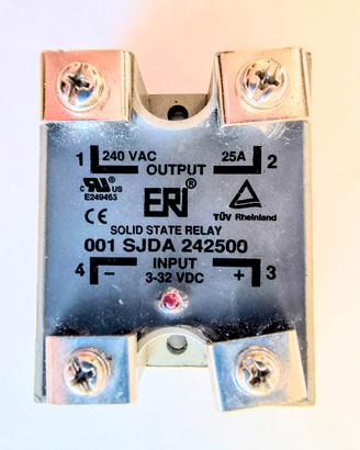 SSR relè optoelettronico 25A 240V~