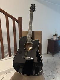 Chitarra Acustica SX DG160CE/BK