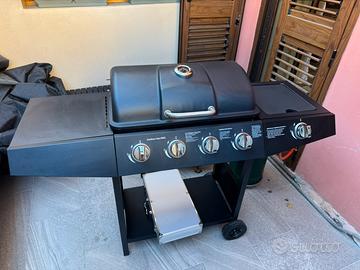 Barbecue a gas