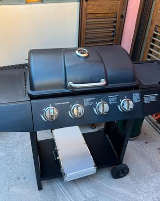 Barbecue a gas