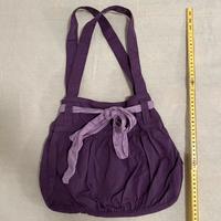 Borsa Brandy Melville con fiocco viola e lilla