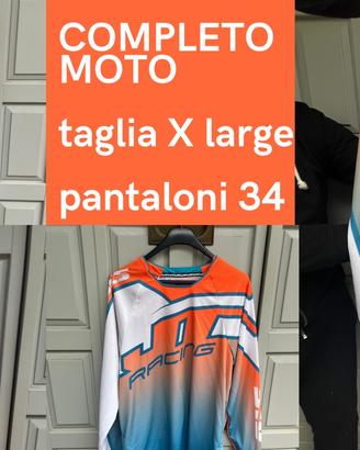 COMPLETO MOTO JT RACING COME NUVP