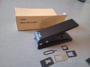 Aerb Nano Sim Cutter con 3 adattatori