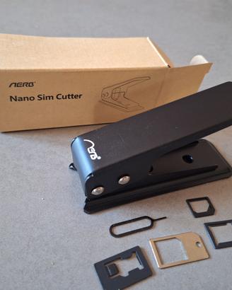 Aerb Nano Sim Cutter con 3 adattatori