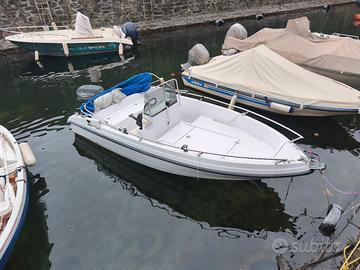 Barca con Motore 40 cv 