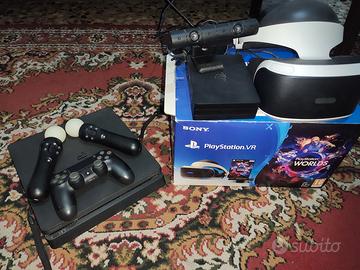 PS4 Slim 1TB + PlayStation VR completo