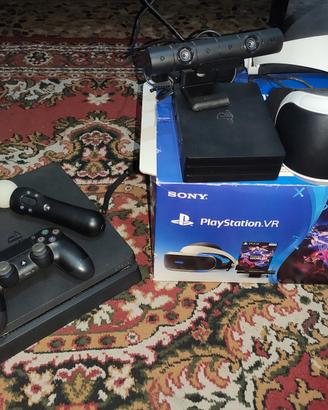 PS4 Slim 1TB + PlayStation VR completo