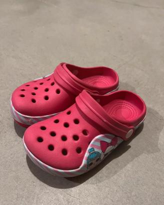 Ciabatte LOL bambina simil Crocs N 25