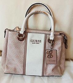 Borsa Guess Cathleen Satchel completa di Dust Bag