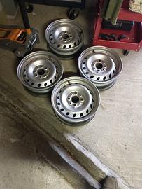 cerchi 13 pollici fiat ,panda, uno, 600, ecc