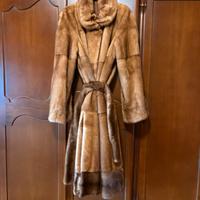 Cappotto lungo 120 cm marrone come nuovo