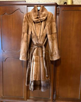 Cappotto lungo 120 cm marrone come nuovo