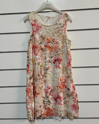 Abito cerimonia in pizzo ragazza tg.16 anni