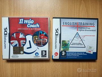 "English training" e "Il mio coach" Nintendo DS