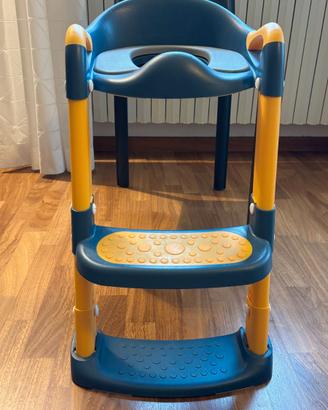 riduttore WC con scaletta per bambini