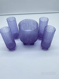 bicchieri da drinking  vintange cristallo