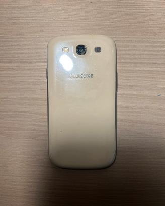 Samsung Galaxy S3 I9300 Bianco Funzionante Vintage