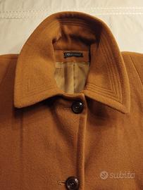 Cappotto donna cashmere cammello