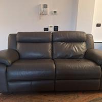 Divano elettrico in pelle - Relax