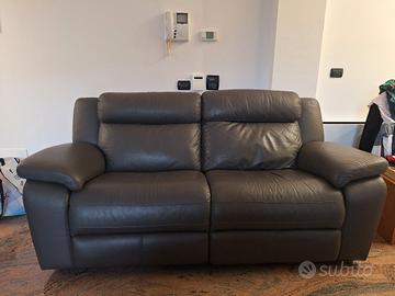 Divano elettrico in pelle - Relax