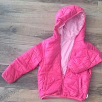 giacca a vento rosa da bimba marca chicco