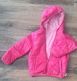 giacca a vento rosa da bimba marca chicco