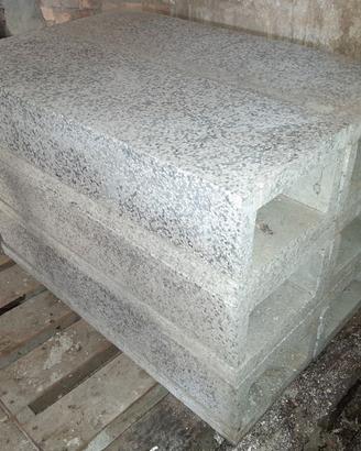 12 gradini in cocciopesto tradizionale